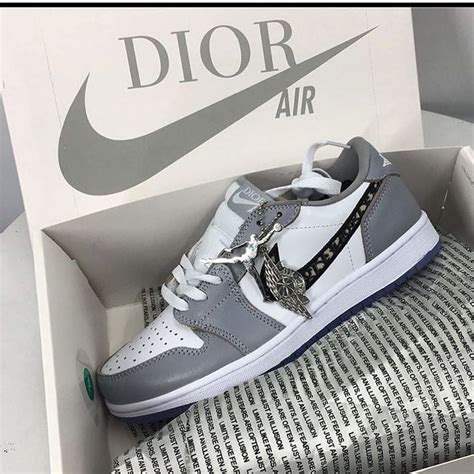 nike dior blanche|Dior sneakers for women.